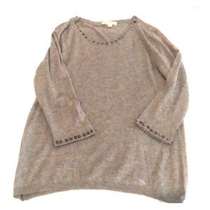 Burberry 🏴󠁧󠁢󠁥󠁮󠁧󠁿 Studded Silk Sweater XL